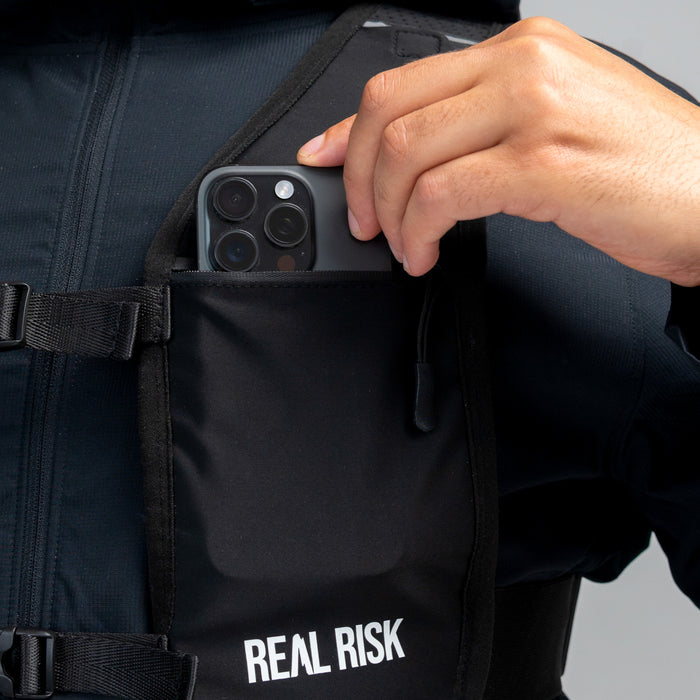 Phone pocket on the UltraX vest
